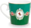 PIP STUDIO Love Birds Medallion Henkelbecher grün 250ml Produktbild-Vorschau 2