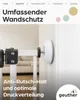 GEUTHER Wandschutzpads Set | Weiß | 4er Set Rund & Eckig | Produktbild-Vorschau 3