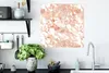 MuchoWow® Poster Marmor - Rosa - Weiß - Luxus 50x50 cm - Produktbild-Vorschau 3