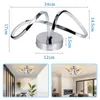 ZMH LED Deckenleuchte 12W Deckenlampe Wohnzimmer Modern Produktbild-Vorschau 5