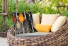 MuchoWow® Outdoor Kissen - Gewürze - Löffel - Schwarz - Produktbild-Vorschau 3