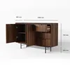 AX LIVING Commode Nordiva avec tiroir, 150 cm, buffet en Voir les images du produit 6