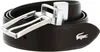 LACOSTE Leder Gürtel Elegance Punch Plain Leather Belt W100 Produktbild-Vorschau 2