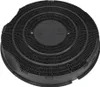 A black circular carbon filter for a cooker hood, shown from a slightly elevated angle against a white background. Produktbild-Vorschau