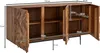 FineBuy Credenza in legno massiccio di Sheesham 145 cm con Anteprima dell’immagine prodotto 3