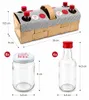 Dárková zavařovací sada v dřevěném košíku - sklenice na Náhled obrázku produktu 7