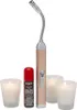 A Zippo Flex Neck Utility XL lighter is shown with a can of lighter fluid and three votive candles. Anteprima dell’immagine prodotto