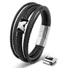 SERASAR | Bracelet en cuir de première qualité pour hommes Voir les images du produit 1