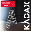 KADAX Drabina Aluminiowa Składana 8 Stopniowa Domowa Podgląd zdjęcia produktu 6