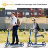 COSTWAY Kinderroller, inklapbaar met verlichting, scooter Productafbeelding-voorbeeld 5