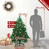 LARS360 Künstlicher Weihnachtsbaum mit LED-Beleuchtung und Produktbild-Vorschau 2