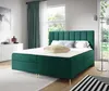 A bedroom scene with a green upholstered bed. Produktbild-Vorschau