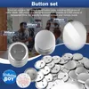 200 sets de badges vierges - Kit de badges ronds 25mm en Voir les images du produit 7