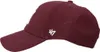 A side view of a burgundy baseball cap. Produktbild-Vorschau