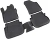 Gummi Kofferraumwanne + Fußmatten Set für VW Caddy 3 2K, Produktbild-Vorschau 3