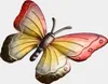 Wandmetalldekoration Schmetterling BUTTERFLY 40 cm - Produktbild-Vorschau 4