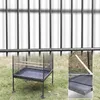 Voliera per uccelli gabbia per uccelli in metallo casa per Anteprima dell’immagine prodotto 6
