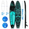 THUNDER Moth-Mint Stand Up Paddle Board 350x81x15cm Schwarz Produktbild-Vorschau 8