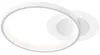 HOMCOM Deckenlampe, Deckenleuchte mit Zwei-Ring-Design, Produktbild-Vorschau 1