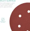 Navaris 100x Schleifpapier 150mm Klett rund für Produktbild-Vorschau 4