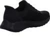 A side view of a black Skechers sneaker. Voir les images du produit