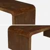 Close-up shots of a wooden coffee table. Produktbild-Vorschau
