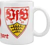VfB Stuttgart Kaffeetasse aus Keramik in Weiß mit Produktbild-Vorschau 2