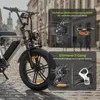 E-Bike Cityrad E6-3.0 Elektrofahrrad 20” x 4 Damen u. Produktbild-Vorschau 8
