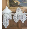 Kissen-Bezug Blumen Spitze woll-weiß floral 40x40 cm Produktbild-Vorschau 2