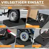 Jayseuw 2x Bordsteinrampe Gummi Auffahrrampen Produktbild-Vorschau 3
