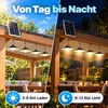 Lampa solarna LED lampa wisząca lampy solarne do wnętrz Podgląd zdjęcia produktu 4