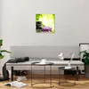 Bilder auf glas - Spa bambus blume wasser - 40x40cm - Produktbild-Vorschau 6