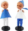 Magnetische Kusspuppen - küssendes Paar - blau - weiß - Produktbild-Vorschau 2