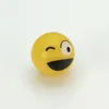 4x Reifen Ventilkappen Kappe Smiley Zwinkern Gelb für Produktbild-Vorschau 3