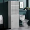 Szafka łazienkowa słupek wysoki biała 40x38x160 BR6We Podgląd zdjęcia produktu 10