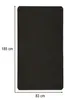 Yoga mat, stevig, 185x80x1,5 cm, zwart Productafbeelding-voorbeeld 2
