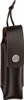 A brown leather Opinel knife sheath with a silver snap closure and a leather loop for hanging. Anteprima dell’immagine prodotto