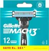 GILLETTE Mach3 Herrenrasierer Ersatzklingen 1 Packung - 12 Produktbild-Vorschau 3