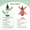 A marketing image comparing Fastaxol oil complex drops with other products, highlighting benefits. Produktbild-Vorschau