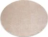 Teppich rund INDUS beige 34 eben, Melange beige rund 100 cm Produktbild-Vorschau 1