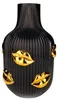 Gift Company L'amour Vase Lippen Gold schwarz 25cm Produktbild-Vorschau 1