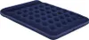 A dark blue inflatable mattress is shown from a diagonal angle against a white background. Náhled obrázku produktu
