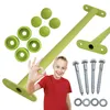 4iQ 5x Metall Turnstange Kinder Limo, Hellgrün – Set Produktbild-Vorschau 1