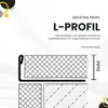 L-Profil Edelstahlschiene Profil Fliesenschiene Edelstahl Produktbild-Vorschau 4