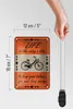 Blechschild Spruch 12x18cm Life is like riding a bike Produktbild-Vorschau 5