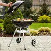 Grill ogrodowy, węglowy, Comfort, przenośny z pokrywą i Podgląd zdjęcia produktu 3