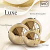 IvoQ Set de Vases en Céramique Dorée de Luxe - Design Voir les images du produit 3