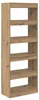 vidaXL Estantería de 5 niveles, 60 x 30 x 166 cm, material Vista previa de la imagen del producto 1
