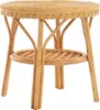 KRINES HOME Rattan-Tisch / Beistelltisch Rund / Couchtisch Produktbild-Vorschau 1