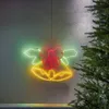 Dekoracja świąteczna Dzwoneczki 2D NEON LED 54 cm wysokości Podgląd zdjęcia produktu 3